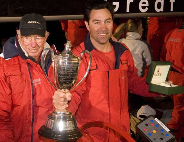 Bob Oatley and Mark Richards - Wild Oats XI